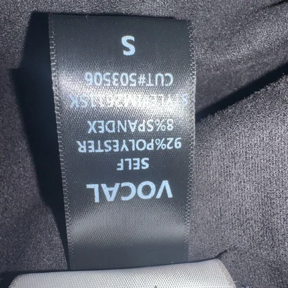 Black Fringe Skirt with Studded Detail - Picture 3 of 4